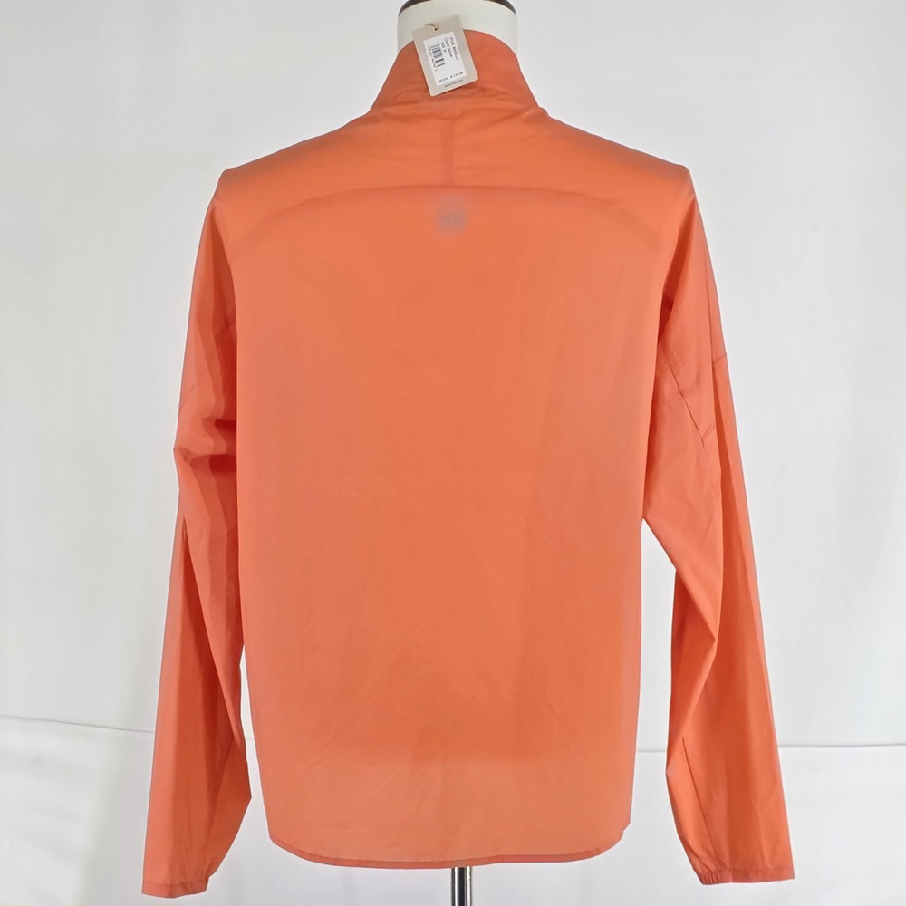 Quiet Luxury NWT Peter Millar Hyperlight Gust Jacket Men’s M Orange Windproof - Picture 12 of 14